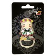 Lietuva and Lithuanian girl bottle opener magnet